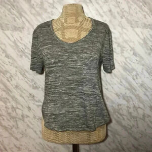 Rag & Bone  Crop Top Grey Size XS